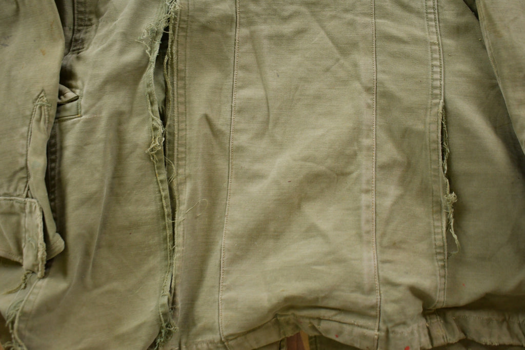 Vintage 1980s Army Military Field Jacket