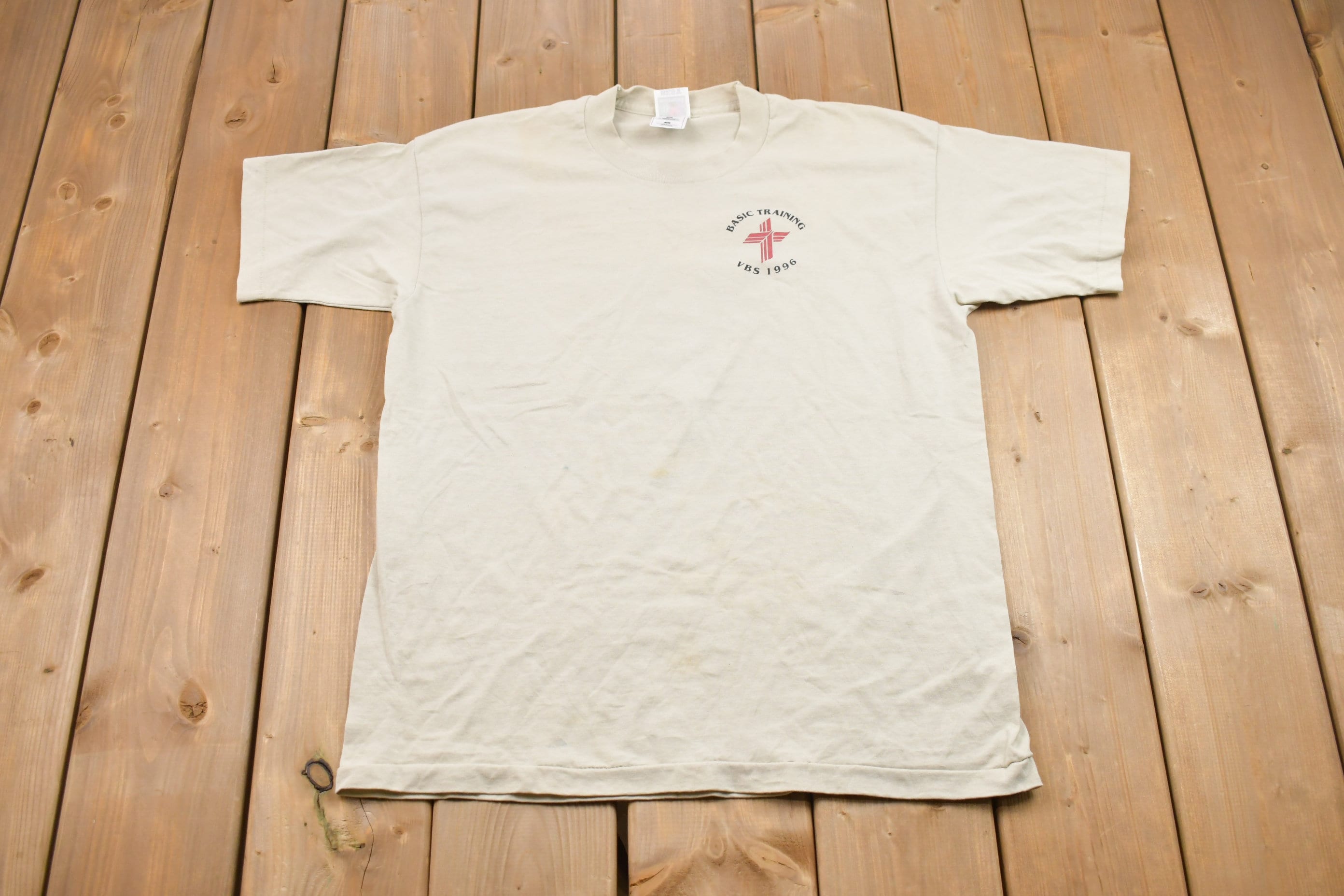 Vintage 1996 VBS Basic Training T-shirt