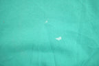 Vintage 1980s Fruit Of The Loom Blank Green Raglan Crewneck Sweatshirt