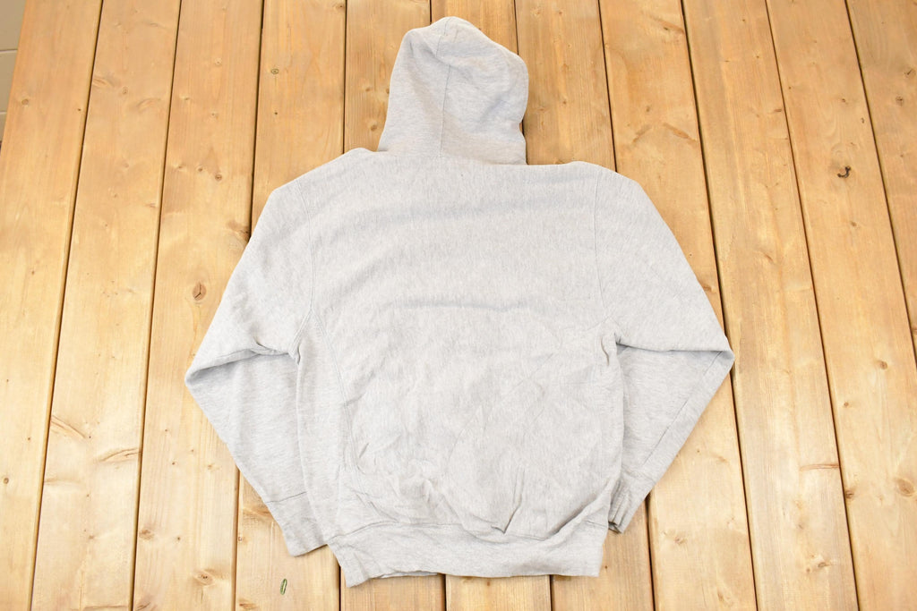 Vintage 1990s Steve & Barry's Wisconsin Embroidered University Hoodie Sweater Men's XS
