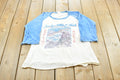 True Vintage 1985 Crosby Stills Nash Daylight Again Tour Raglan T-Shirt Men's M