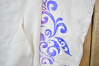 Vintage 1990s Crazy Shirts Quarter Button Mock Neck Sweatshirt /