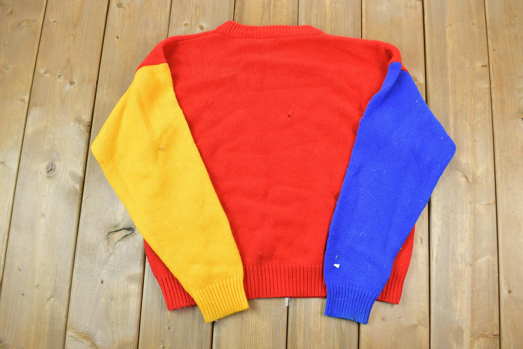 Vintage 1980s Mickey Mouse Disney Knit Crewneck