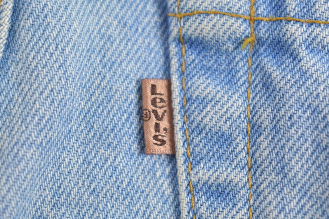 Vintage 1990s Levi's 540 Brown Tab Jeans Size 29 x 32