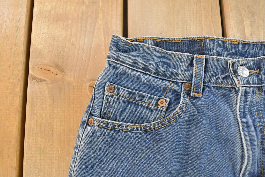 Vintage 1990s Levi's 550 Relaxed Fit Denim Jeans Men's 28 x 31 / 90s Levi's / Streetwear / Made in USA