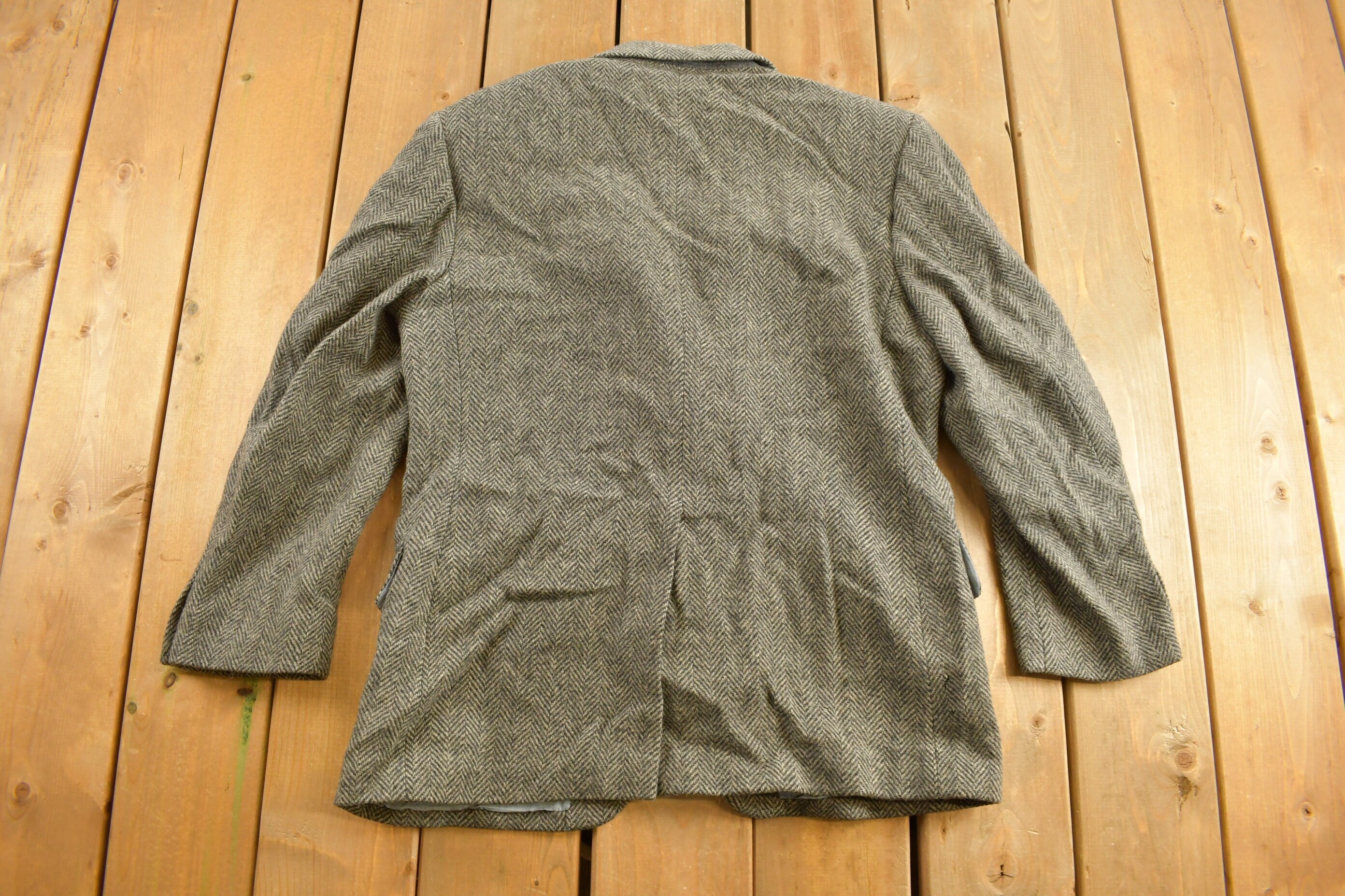 Vintage 1990s Farah Wool Blazer Jacket