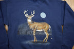 Vintage 1990s Deer Theme Crewneck