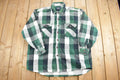 Vintage 1990s Moose Creek Plaid Flannel Button Up Shirt