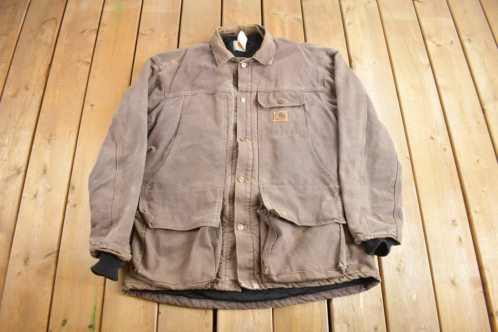 Vintage 1980s Brown Carhartt Field Coat