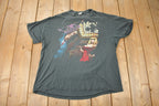 Vintage 1989 Aerosmith Aero Force One Distressed Band T-Shirt