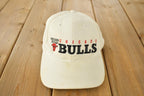 Vintage 1990s Chicago Bulls NBA Embroidered Strap Back Hat