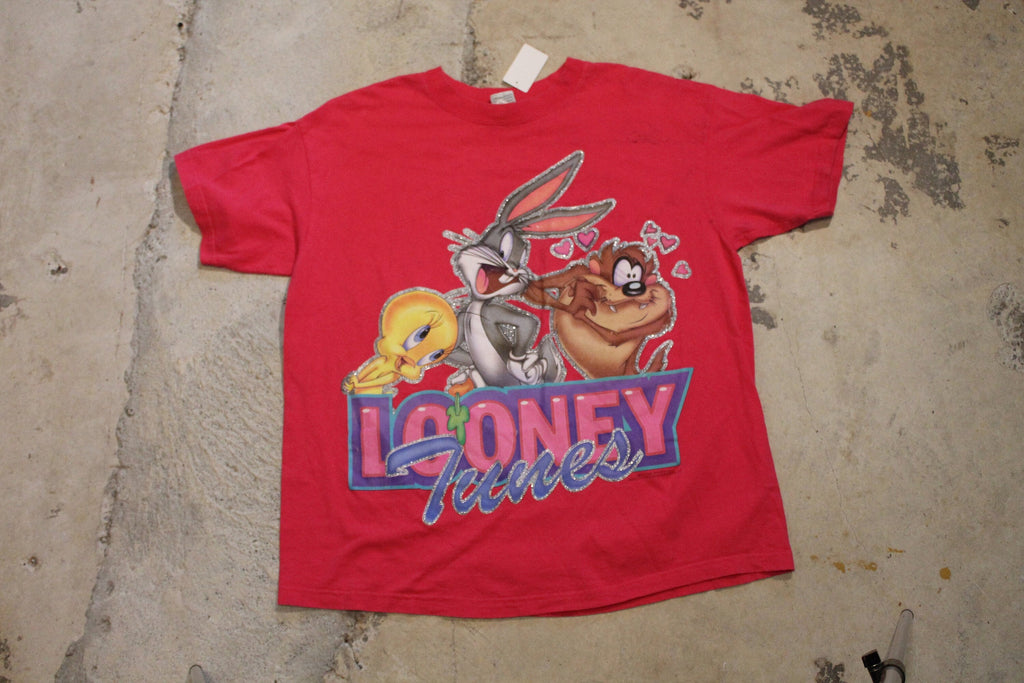 Vintage 1996 Looney Tunes Cartoon Graphic T Shirt