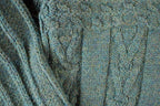 Vintage 1990s Donegal Wool Cable Knit Crewneck Sweater