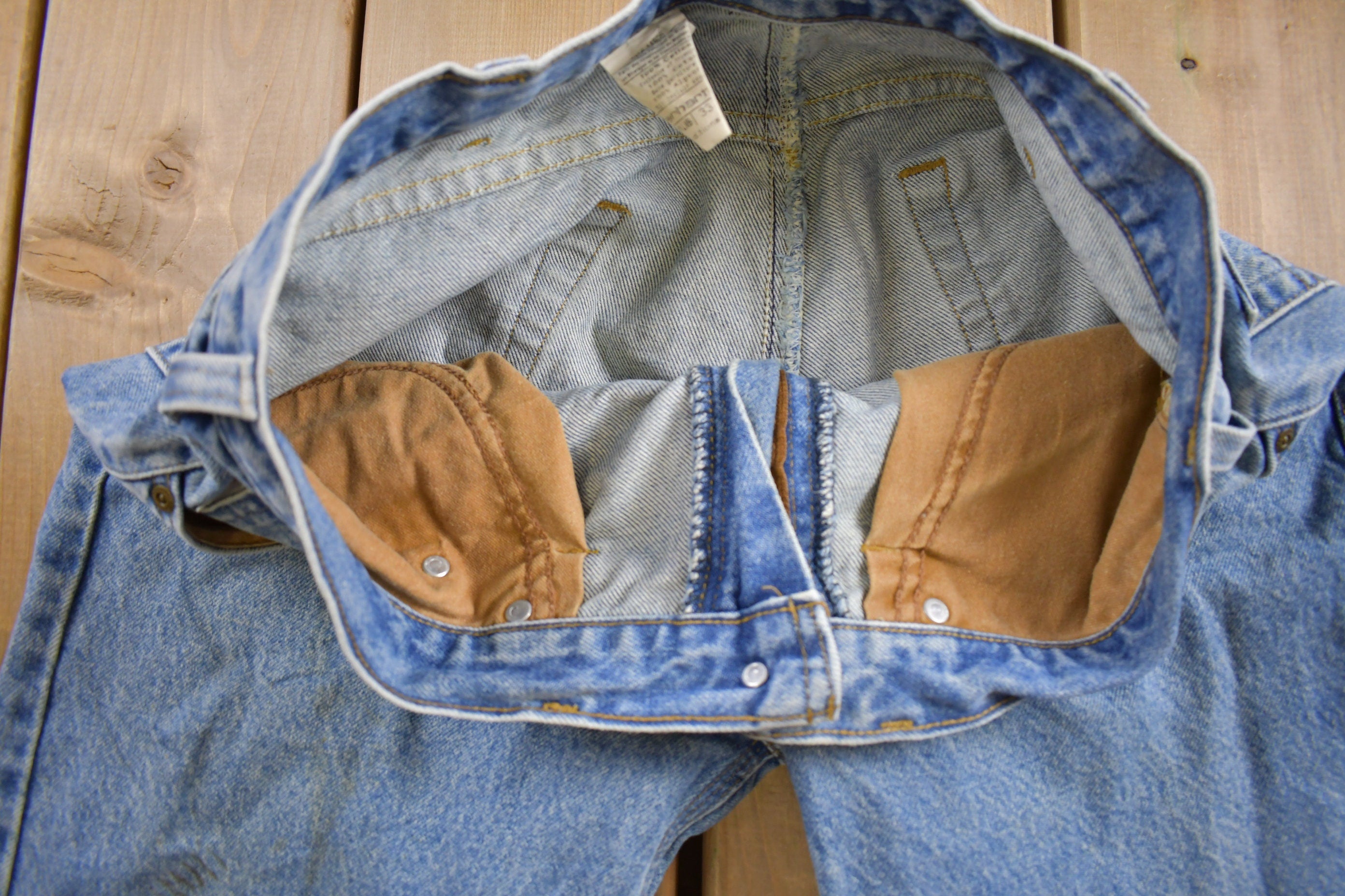 Vintage 1990s Carhartt Work Jeans Size 34 x 27