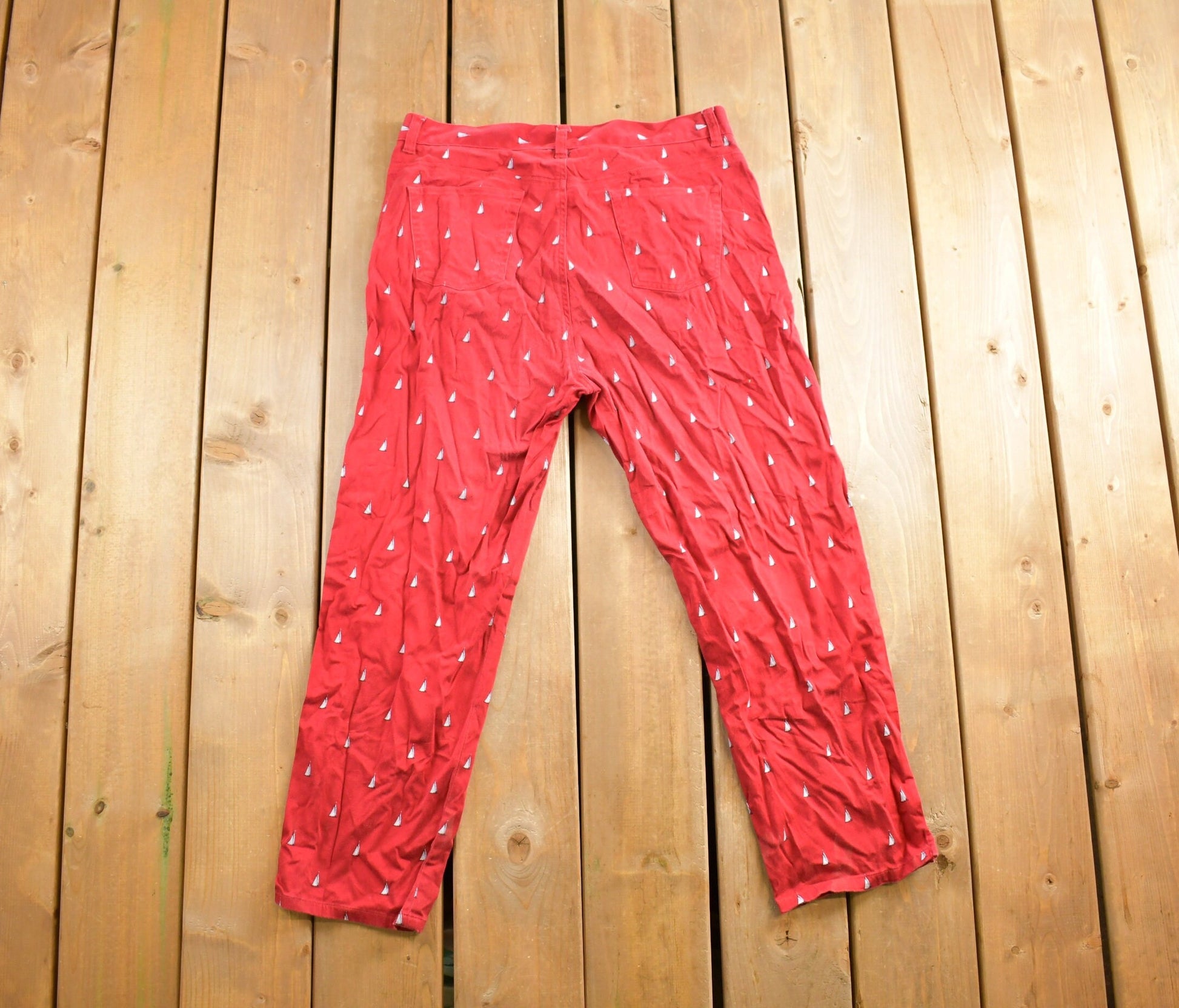 Vintage 2000s Ralph Lauren Sailboat Pants Size 34x26