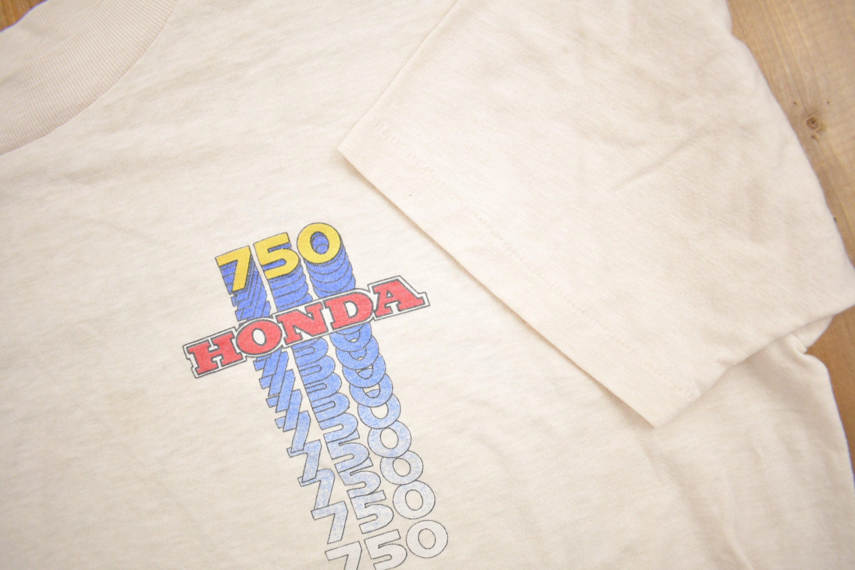 Vintage 1979 Honda 750 Four Street Bike Graphic T Shirt