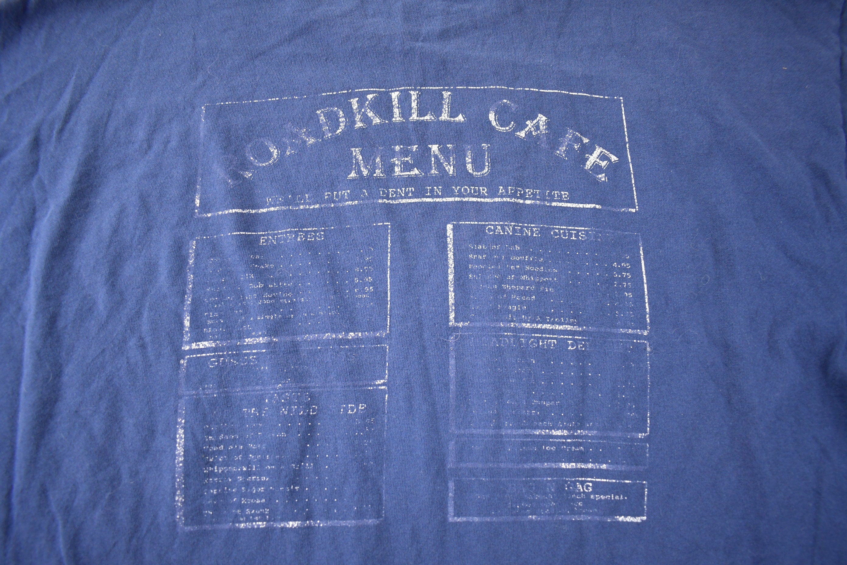Vintage 1990s Roadkill Cafe Branson Missouri Travel T Shirt Made In USA Size XL