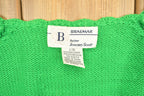 Vintage 1990s Braemar Jeremy Scott Knit Cardigan Sweater