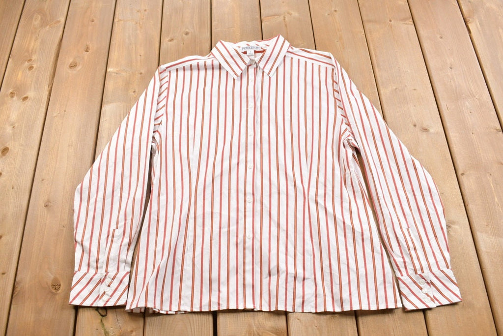 Vintage 1990s Pendleton Striped Button Up Shirt