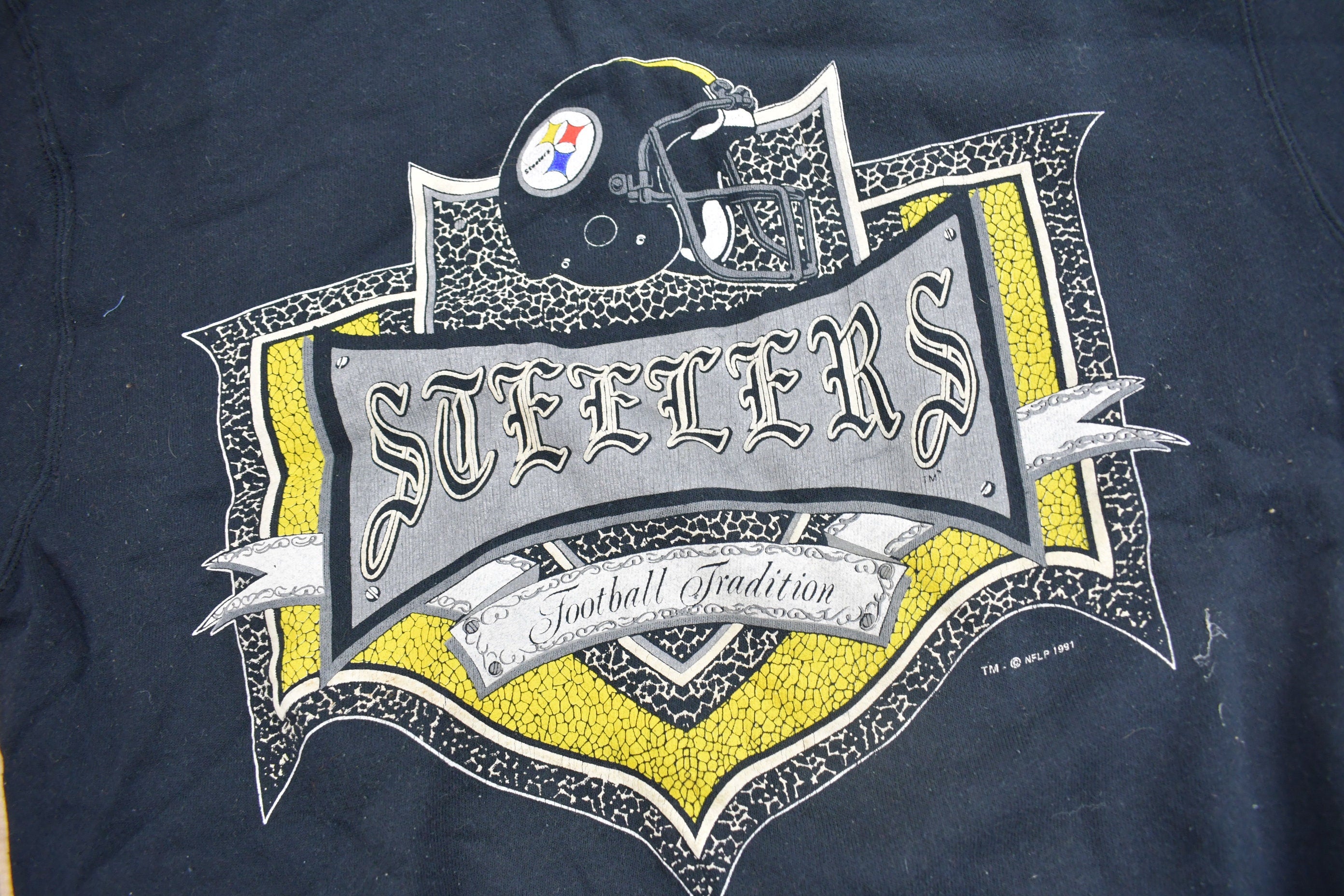 Vintage 1991 Pittsburgh Steelers NFL Crewneck Sweatshirt