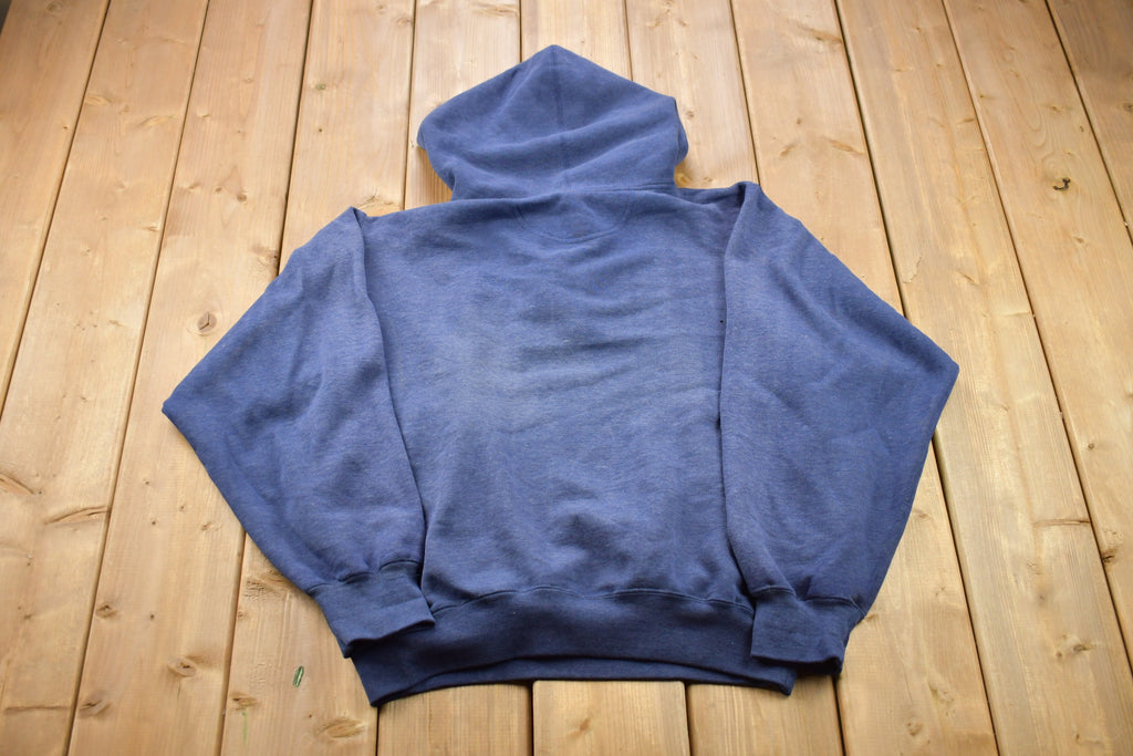 Vintage 1990s University Of Indiana Collegiate Hoodie  Embroidered  NCAA Sweatshirt  Sportswear  Americana  Mickey Unlimited