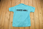 Vintage 1970s Crouse-Hinds Chain Stitched Bowling Shirt