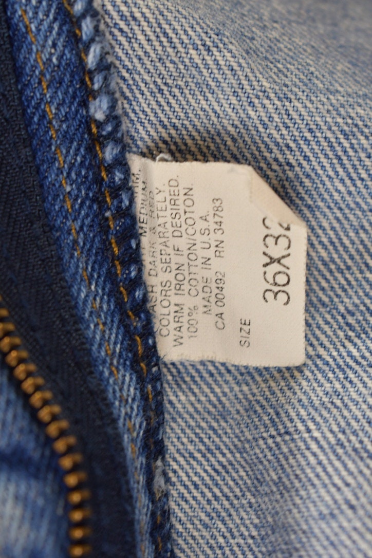 Vintage 1990s Lee Denim Jeans Size 33 x 30