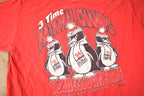 Vintage 1994 Youngstown State University Collegiate Graphic T-Shirt Made In USA
