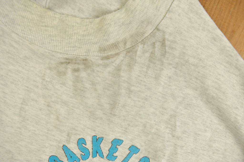 Vintage 1990s Hamilton Basketball Is Life Graphic T-Shirt