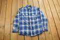 Vintage 1990s LL Bean Plaid Flannel Button Up Shirt