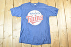 Vintage 80s Minnesota Twins T-Shirt: MLB Graphic Tee, Made in USA, Mens S