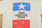 Vintage 1980s Dont' Mess With Texas T-Shirt Men's M