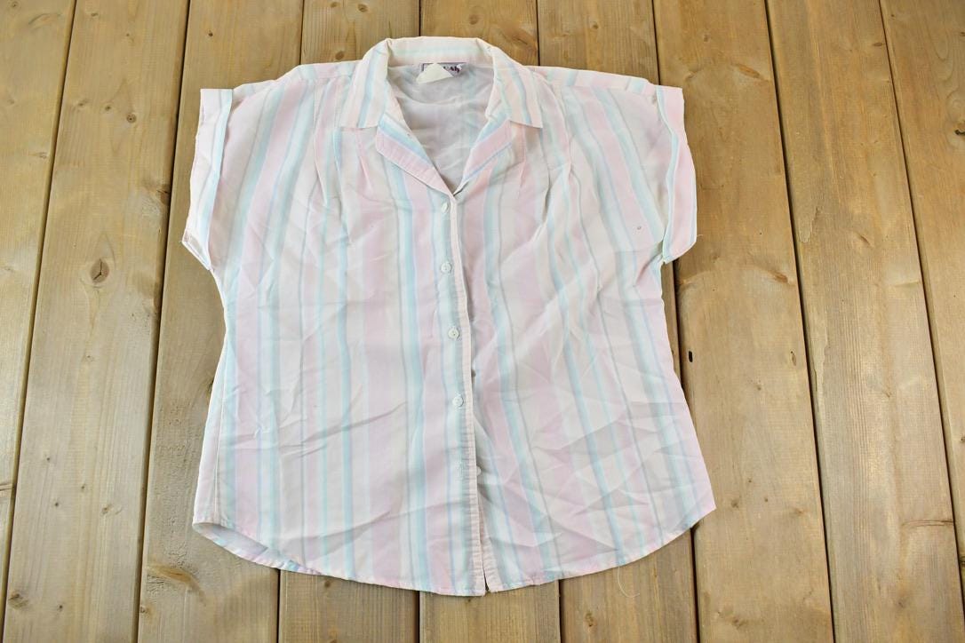 Vintage 1970s Cabrais Button Up Shirt
