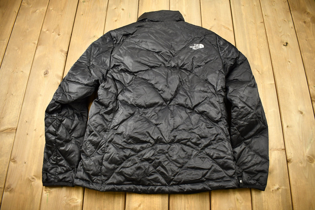 Vintage 1990s The North Face Women's 550 Black Puffer Jacket