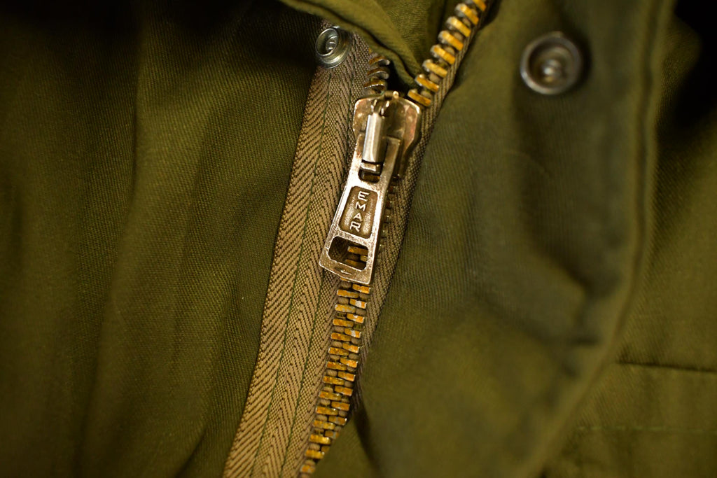 Vintage 1970s Distressed M-65 Military Field Coat Men's XL