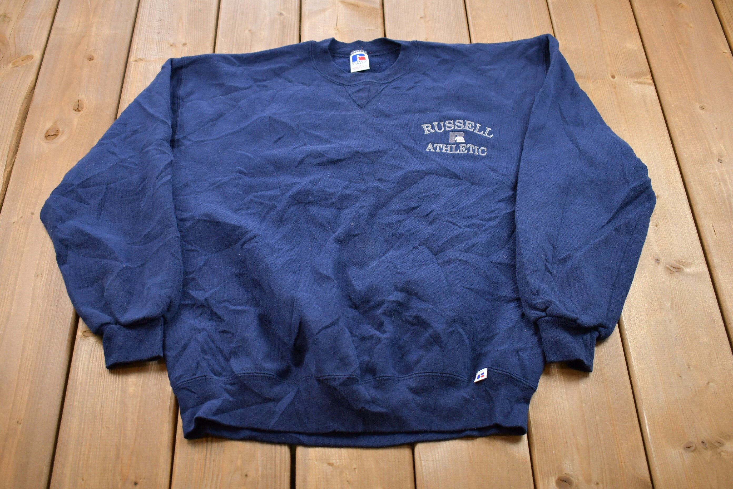 Vintage 1990s Russell Athletics Blank Crewneck Sweatshirt