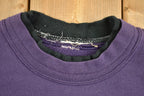 Vintage 1990s Heart Theme Embroidered Crewneck Sweater