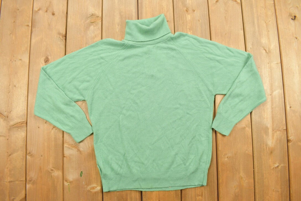 Vintage 1990s Green Knit Sweater