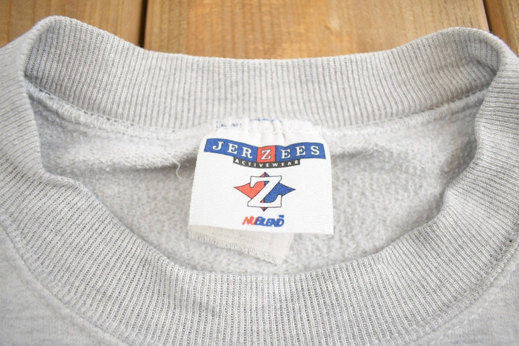 Vintage 1990s Cute Warm And Cozy Bear Crewneck Sweater Made In USA