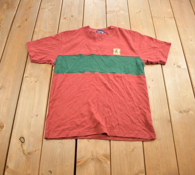Vintage 1990s Kuhle Color Block T-Shirt