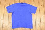 Vintage Y2K Warner Bros Superman Souvenir Superhero T-Shirt Men's L / Destination Shirt / 2000s Single Stitch Graphic Tee / Made in USA