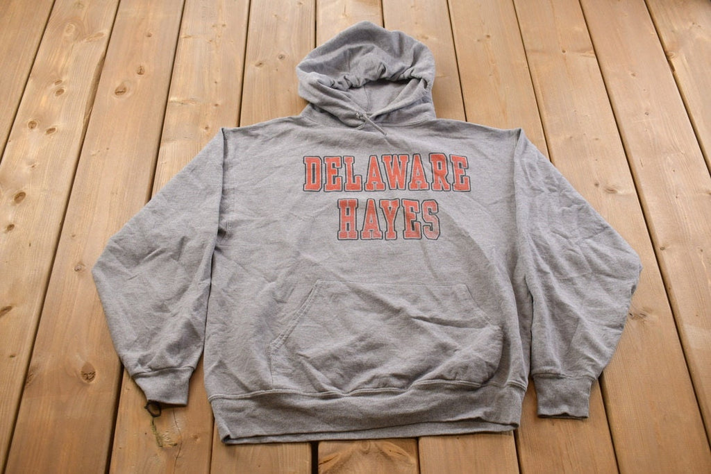 Vintage 1990s Delaware Hayes Pacers Collegiate Crewneck