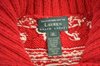 Vintage 1990s Lauren Ralph Lauren Snowflake Knit Women's Sweater