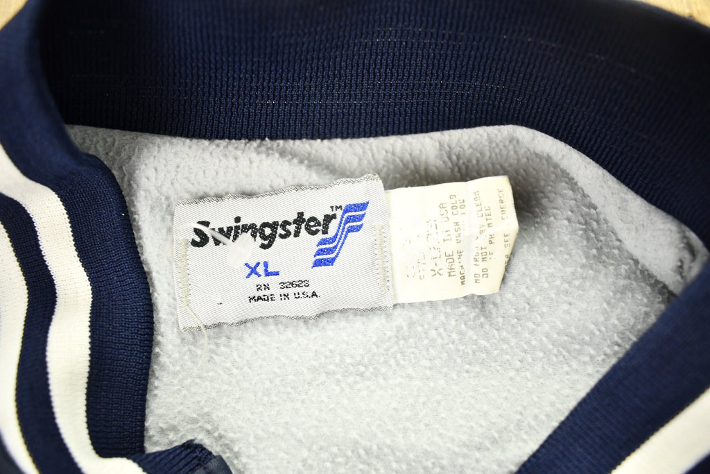 Vintage 1980s Good Year Swingster Satin Bomber Jacket