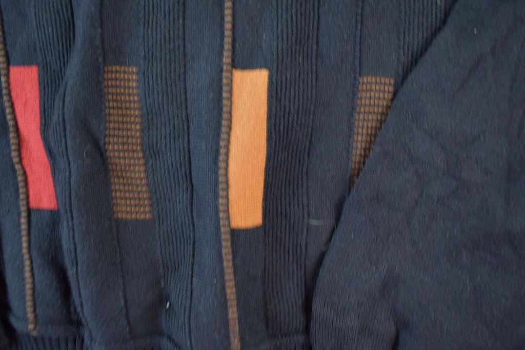 Vintage 1990s Tosani Canada Knit Crewneck Sweater  90s Crewneck  Abstract Pattern  Preppy Knits
