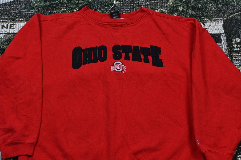 Vintage 1990s University Of Ohio State Buckeyes Starter Crewneck Sweater