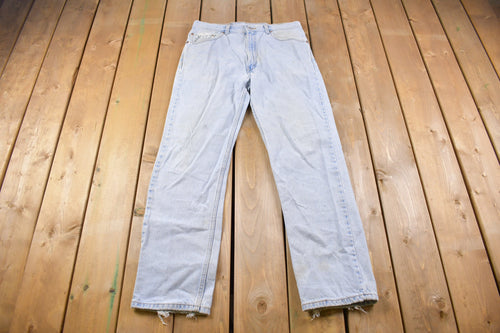 Vintage 1990s Levi's 505 Red Tab Jeans Size 32 x 31 / Made in USA / 90s Denim / Streetwear Fashion / Vintage Denim / Jeans / Vintage Levi's