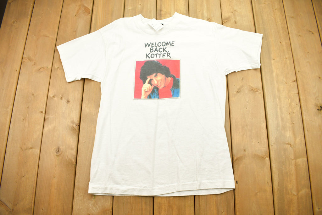Vintage 1990s Welcome Back Kotter TV Promo Graphic T Shirt