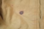 Vintage 1990s Distressed Carhartt Flame Resistant Blanket Lined Jacket Made In USA