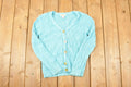 Vintage 1990s Talbots Cable Knit Cardigan Sweater Women's S